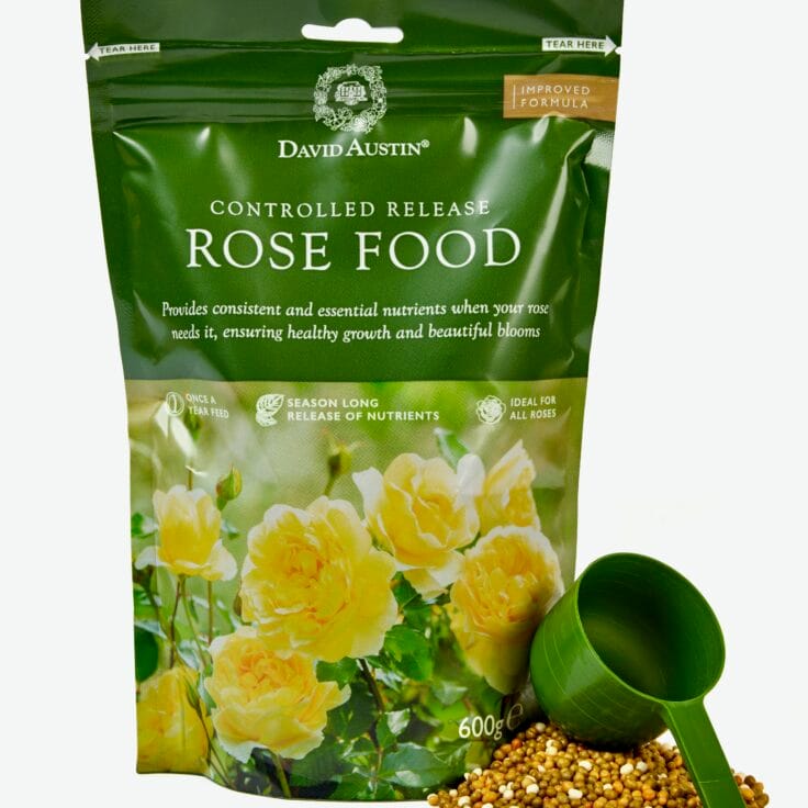 Fertilizator pentru trandafiri David Austin cu eliberare controlata 600g pentru inflorire abundenta